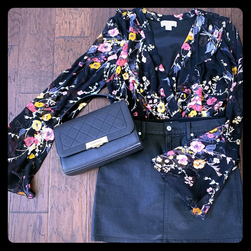 Band of Gypsies floral bodysuit